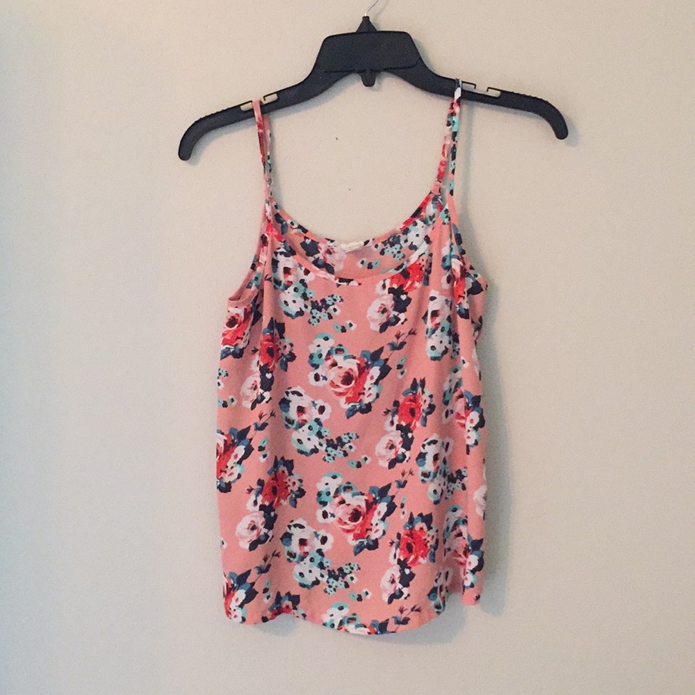Floral print tank